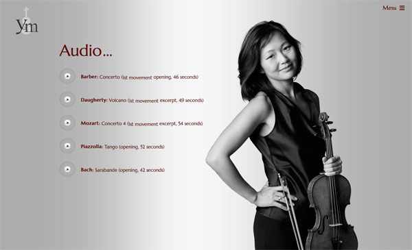 Click to visit site in new tab Yumi's Audio page